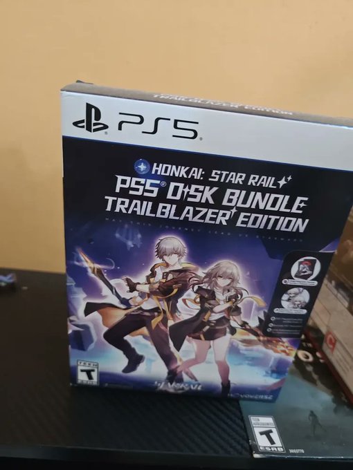 Jogo Honkai Star Rail Trailblazer Edition Ps5 Midia Fisica + Frete Grátis