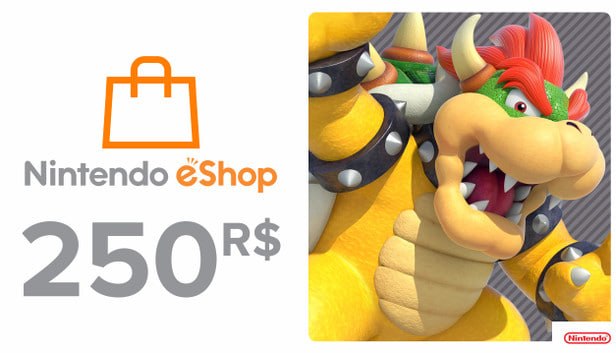 Nintendo eShop Card 50 BRL