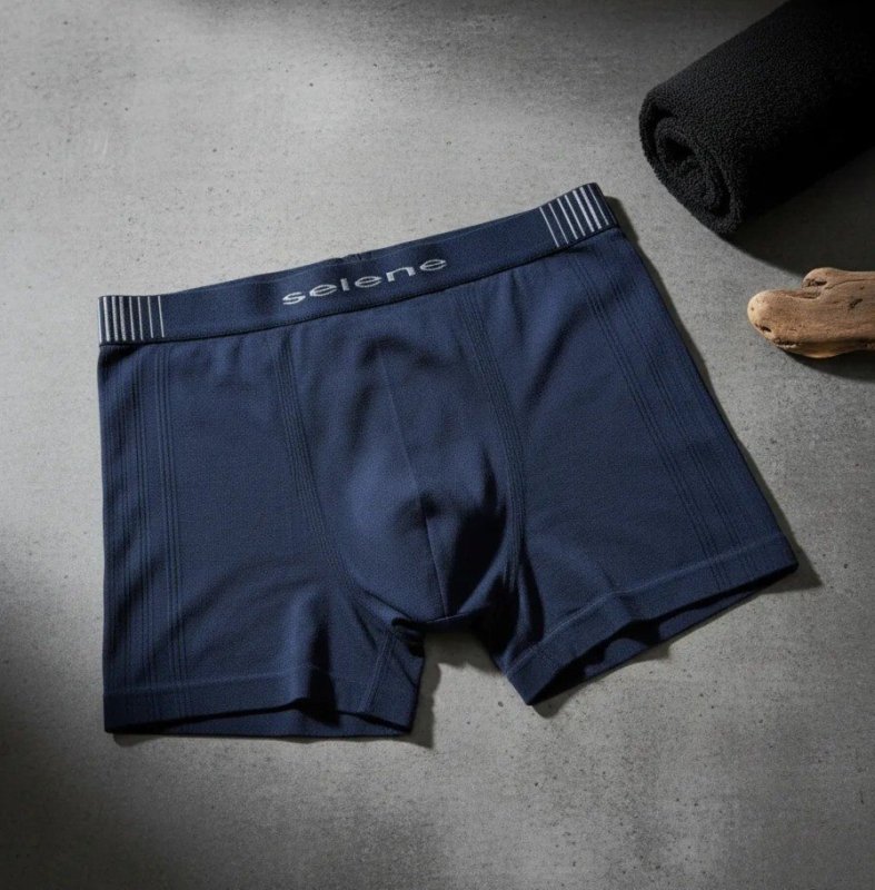 Kit com 3 Cuecas Boxer Poliamida Selene