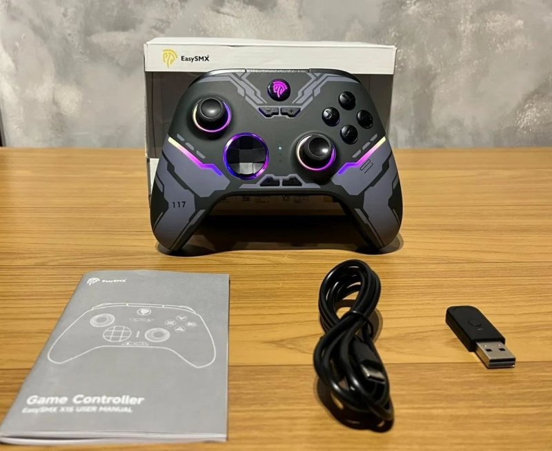 Controle Sem Fio EasySMX X15 (Hall Effect)