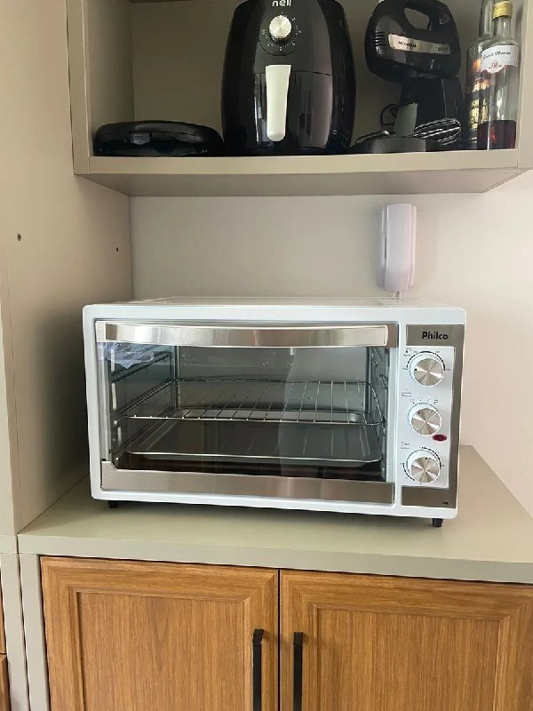 Forno Elétrico Philco 50L Branco Dupla Resistência PFE52B