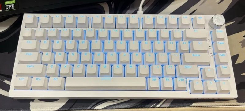 Teclado Mecânico Ajazz AK820 (Switch Red, Hot Swappable)