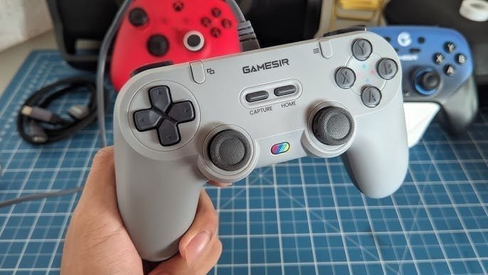 Controle GameSir Tegenaria Lite com Sticks Hall Effect, 1000Hz e Botões Traseiros Programáveis, Com fio