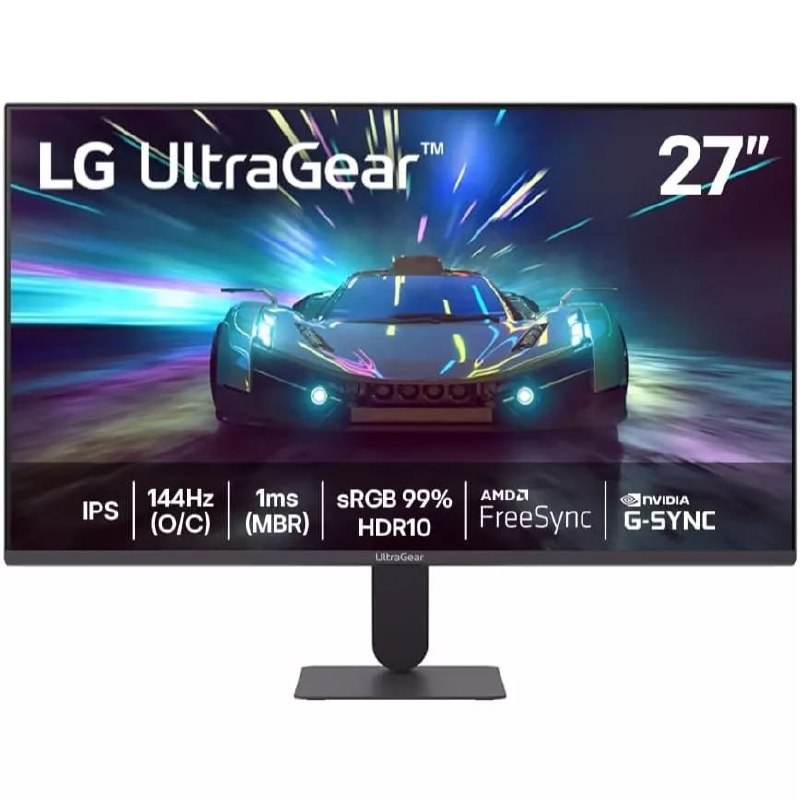 Monitor LG UltraGear 27G411A-B 27", FHD, 144Hz, 1ms