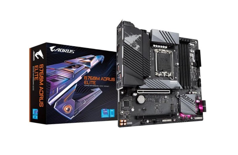 Placa mãe LGA 1700 - Gigabyte B760M Aorus Elite DDR5 (Micro ATX)
