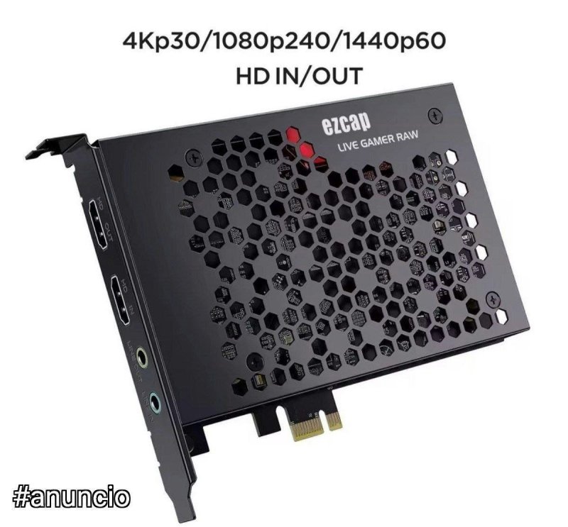Placa de captura PCI-E Ezcap 324b