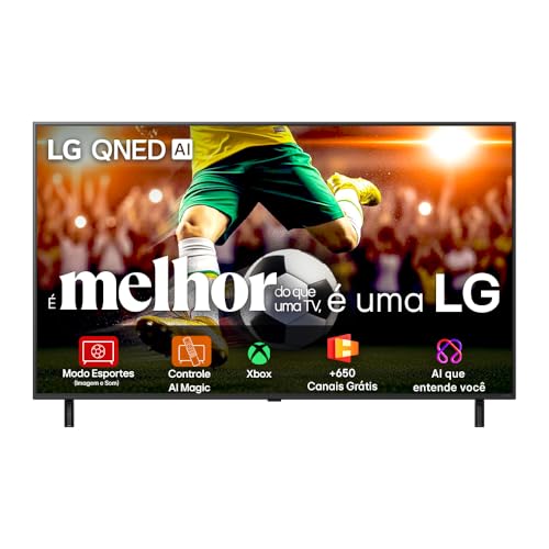 Smart TV LG QNED 55" 4K [EXCLUSIVO PRIME]