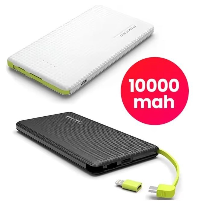 3 Unidades - Power Bank Premium 5000 10000mAh