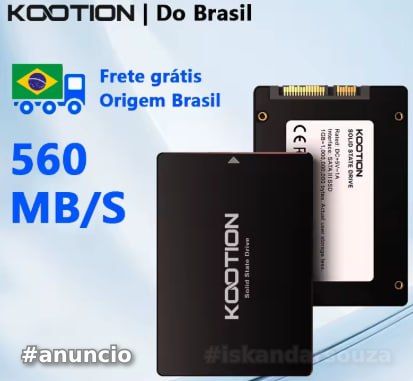 KOOTION SSD SATA3 Discos de 2,5 Polegadas para PC Laptop