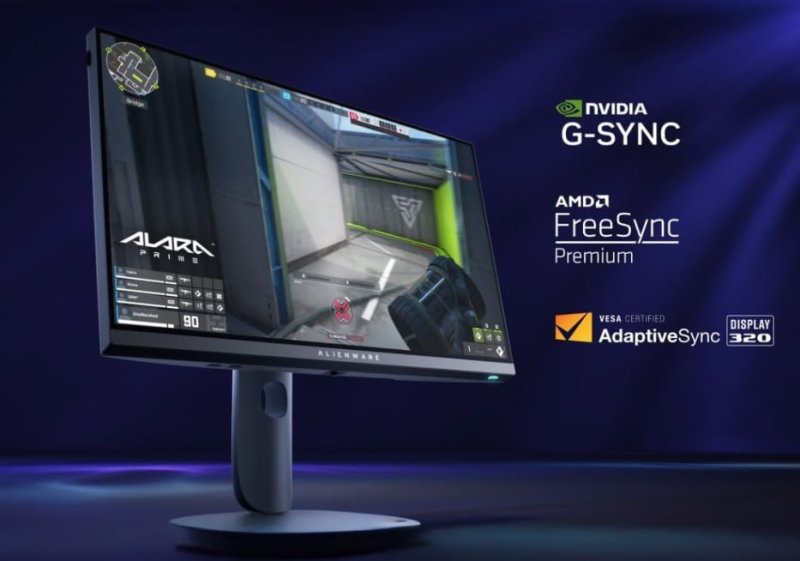 Monitor Gamer Alienware 25" Full HD (1920 x 1080) – 320Hz – Fast IPS 0,5ms