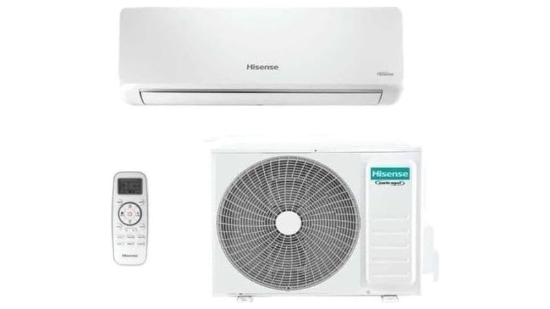AR CONDICIONADO SPLIT INVERTER HISENSE R-32 HI-WALL 12.000 BTUS QUENTE E FRIO WI-FI 220V