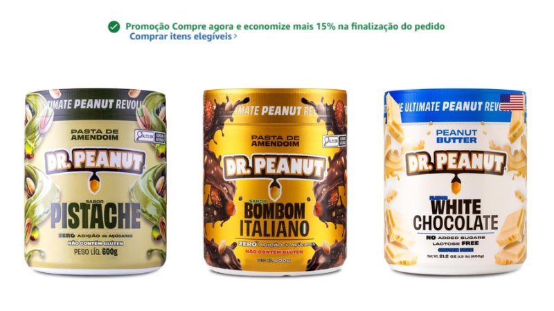 Dr. Peanut Pasta De Amendoim 600G