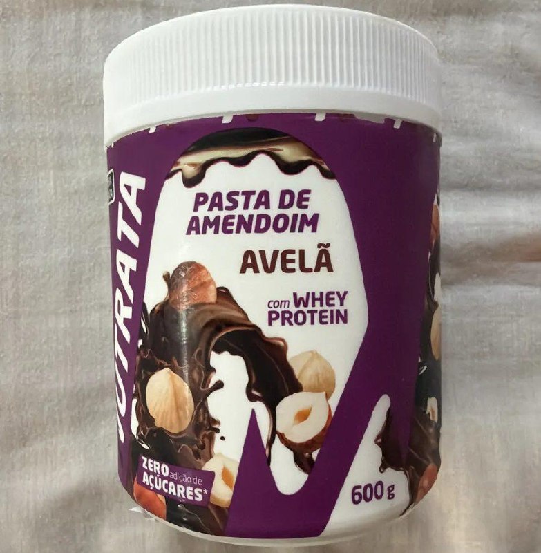 Pasta de Amendoim com Whey Protein Nutrata 600g