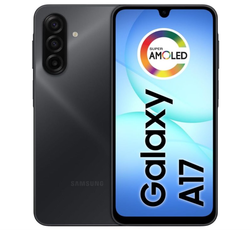 Celular Galaxy A17 4G Tela 6.7 128GB Super AMOLED