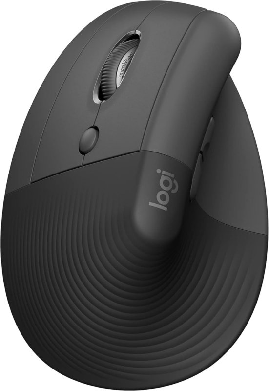 Mouse Sem Fio Logitech Lift Left Vertical com Design