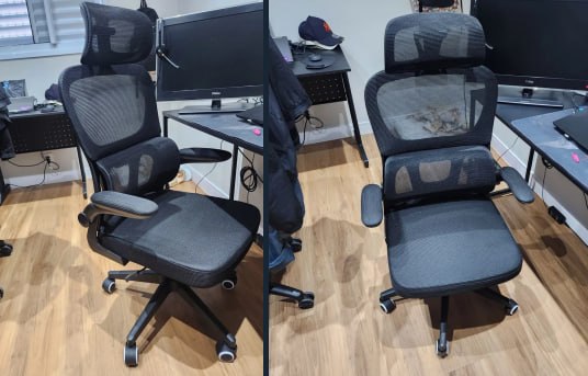 Cadeira Escritório Ergonômica Genebra B500 Luvinco
