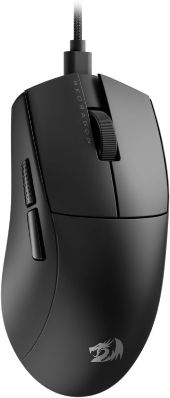 Mouse Gamer Redragon K1ng 1K Preto PAW3327