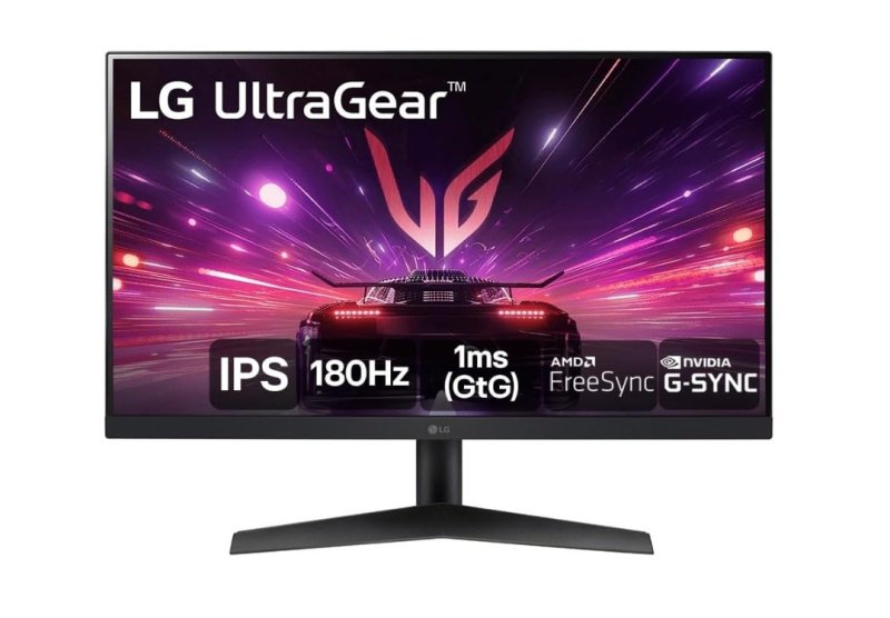 Monitor Gamer LG UltraGear 24” 24GS60F-B IPS Full HD 180Hz 1ms, Preto