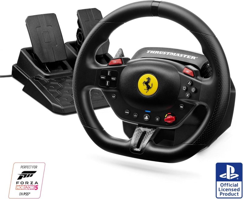Volante Thrustmaster T98 Ferrari 296 GTB - PS5, PS4, PC