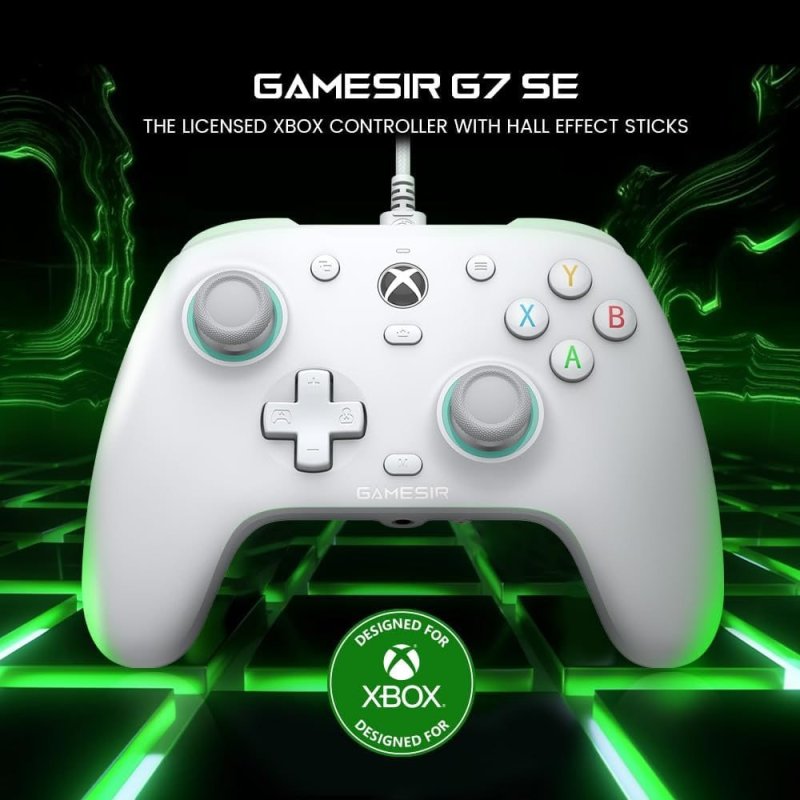Controle com fio GameSir G7 SE para Xbox com Hall Effect
