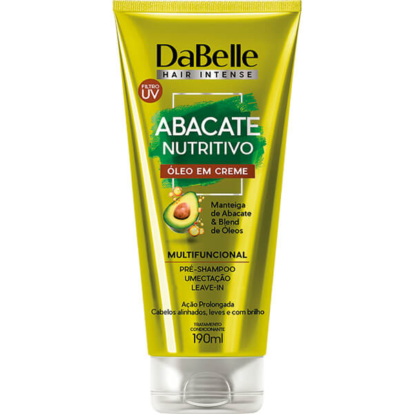 Dabelle Hair Óleo Em Creme Abacate Nutritivo 190Ml