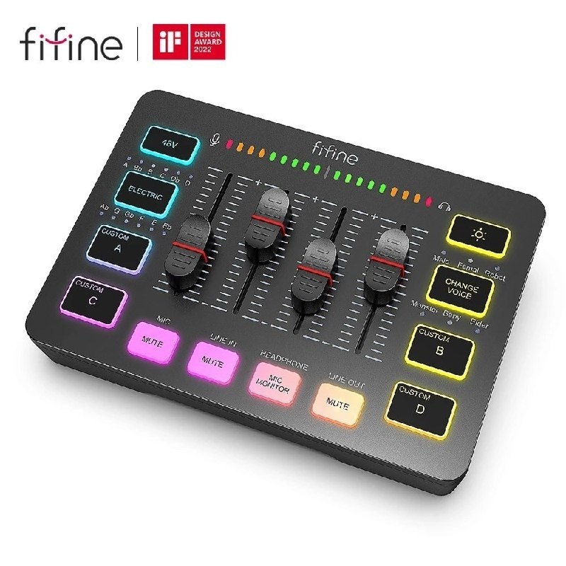 Mesa de som Fifine SC3