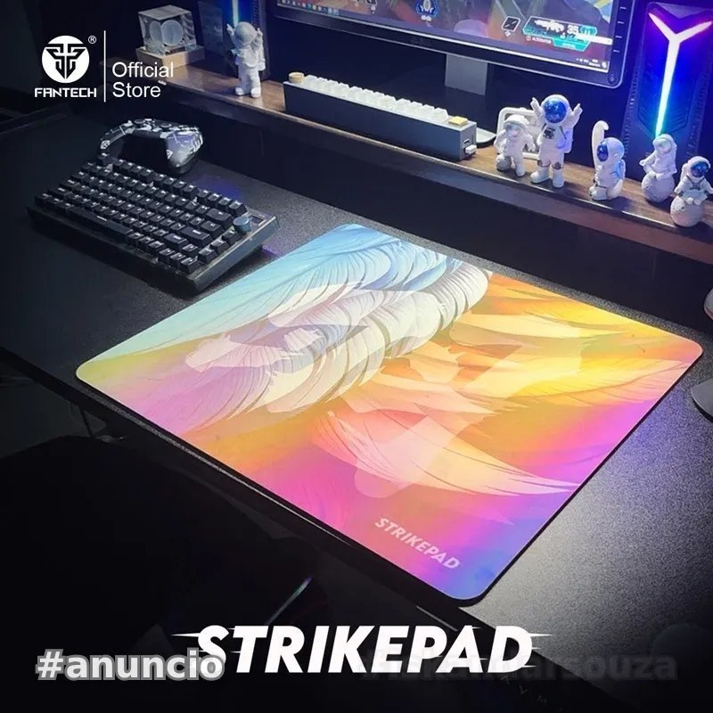 Mousepad FANTECH-Strikepad MST901, Impermeável, sem costura, speed mouse pad