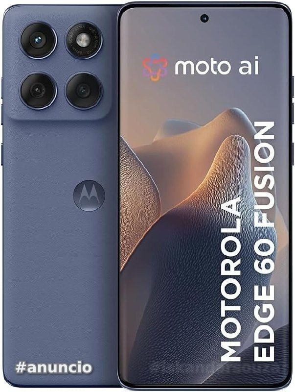 Smartphone Motorola Edge 60 Fusion 5G - 16GB (8GB RAM+8GB Ram Boost) 50MP Sony AI Camera IP68 NFC - Cinza