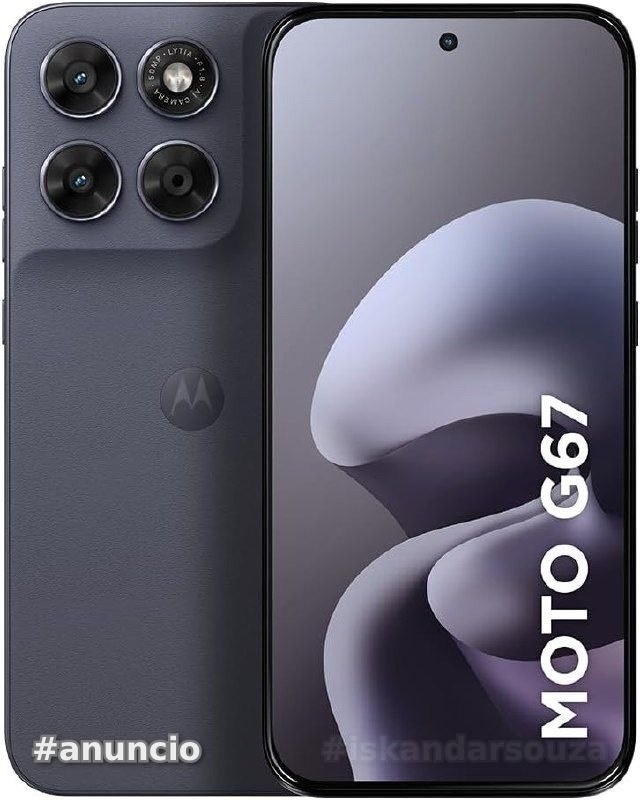 Smartphone Motorola Moto G67 5G - 256GB 12GB