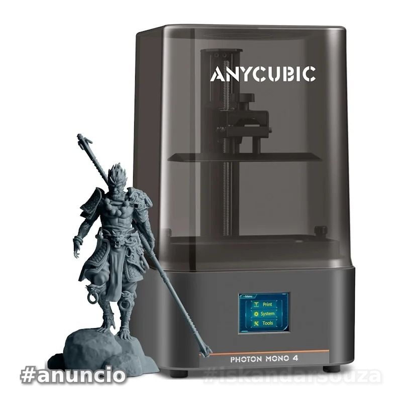 IMPRESSORA 3D RESINA ANYCUBIC PHONTON MONO 4