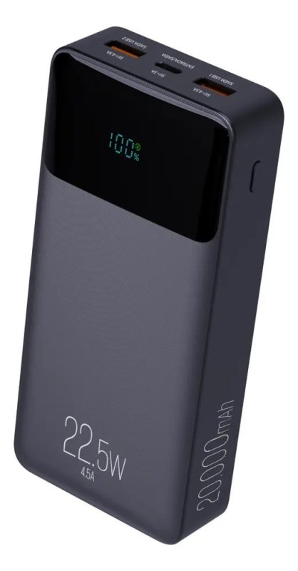 Power Bank Pro 20000mAH ELG PB200BK, Bateria Portátil Universal, Carga Rápida