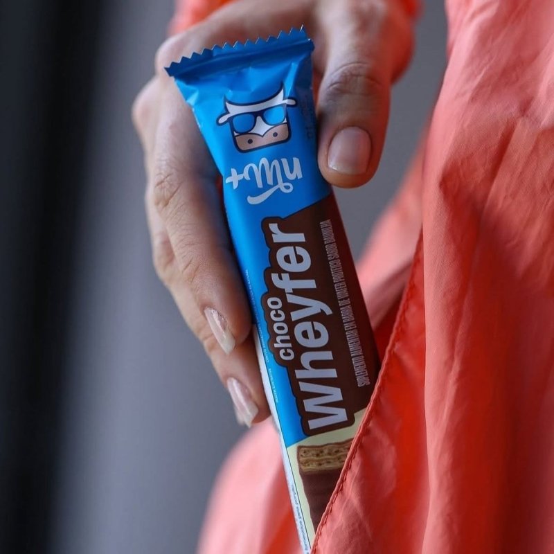 Chocowheyfer Proteico Display 12 Unidades 25g + Mu Chocolate