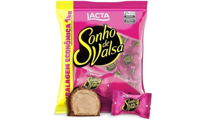 3x Chocolate Sonho de Valsa Pacote 1Kg