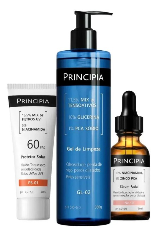 Principia Kit Anti-Oleosidade Ps + Frete Grátis