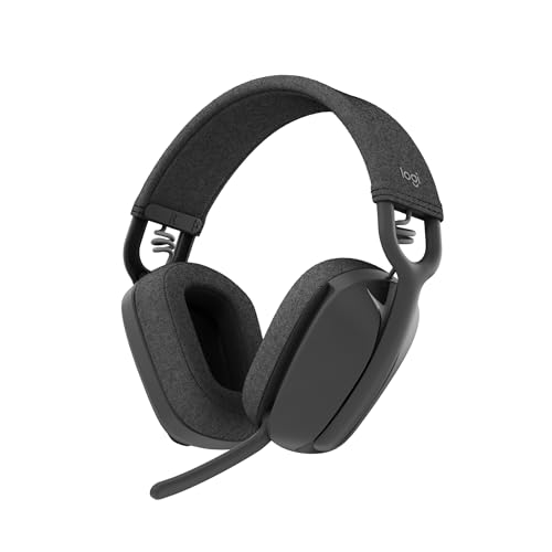 Headset Sem Fio Logitech Zone Vibe 100 Com Microfone Flip-to-Mute