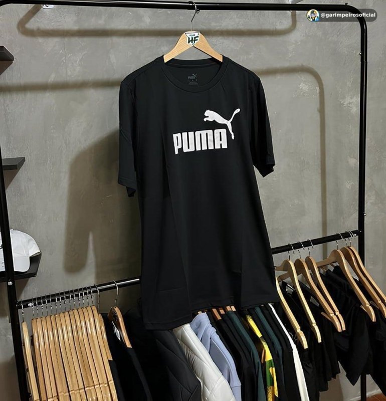 Camiseta Puma Ess Logo Tee Masc. com Frete Grátis
