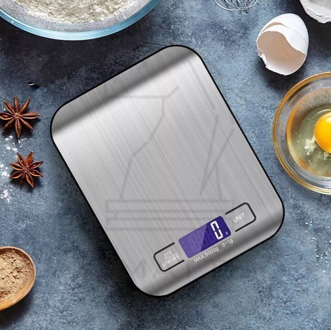 Balança de Cozinha Digital Premium em Inox