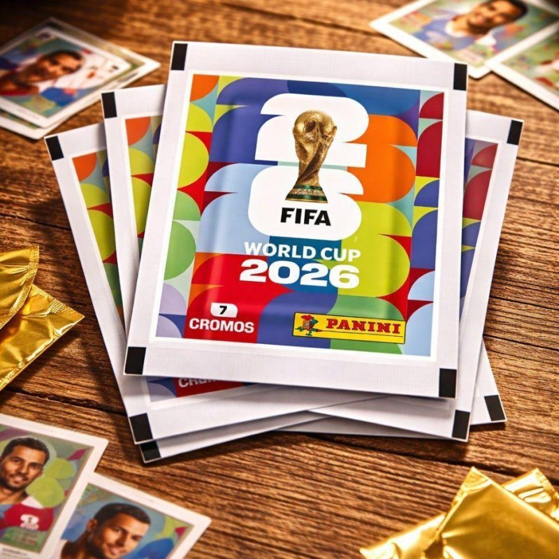 Kit com 140 Figurinhas (20 Envelopes) Copa 2026