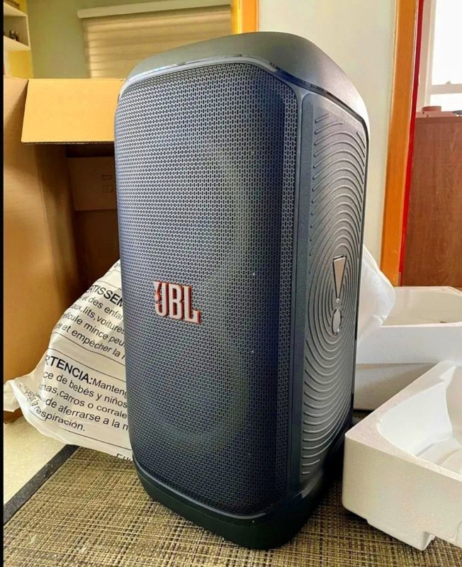 JBL, Caixa de Som, PartyBox Club 120, Bluetooth, Show de Luzes, À Prova de Respingos, Som JBL Pro Sound, 160W RMS - Preta + Frete Grátis