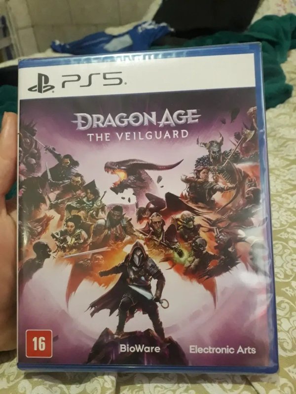 Jogo Ps5 Dragon Age The Veilguard Midia Fisica + Frete Grátis