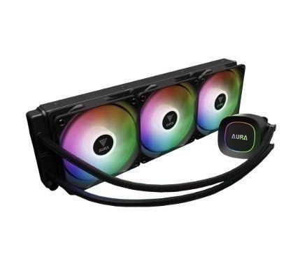 Water Cooler Gamdias Aura Gl360 Lite Preto Argb Am5 Lga 1851