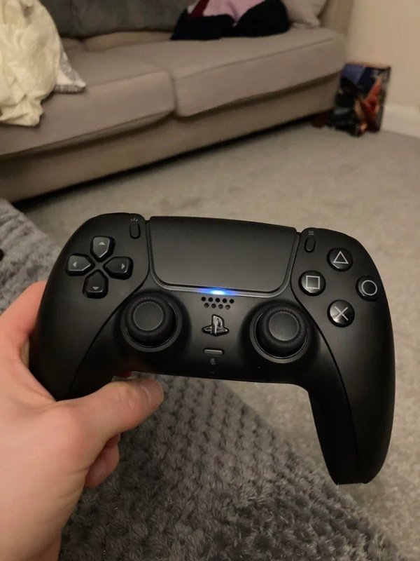 Controle Joystick Sem Fio Sony PlayStation 5 DualSense Midnight Black + Frete Grátis
