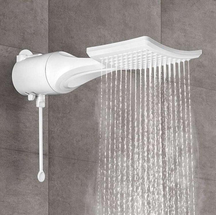 Chuveiro Lorenzetti Loren Shower Ultra Eletrônico Branco 7500W 220V