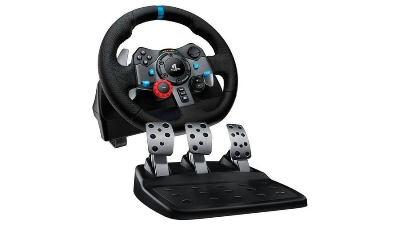 Volante de Corrida Driving Force c/ pedal Logitech G29 PS4