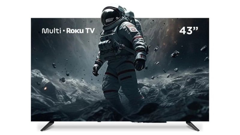 Smart TV DLED 43 FHD Multi Roku 3HDMI 2USB Wi-Fi - TL082E