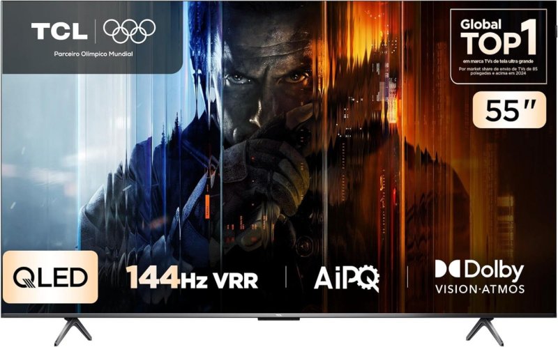 TCL QLED Smart TV 55” 55P8K 4K UHD