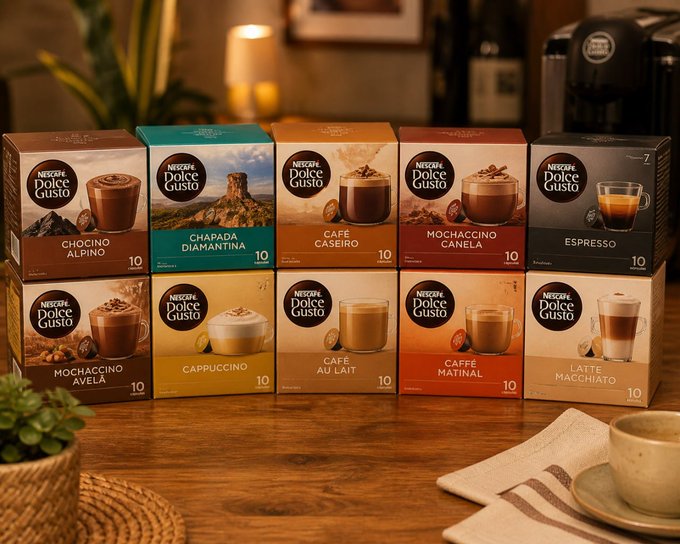 Cápsulas Dolce Gusto Vários Sabores