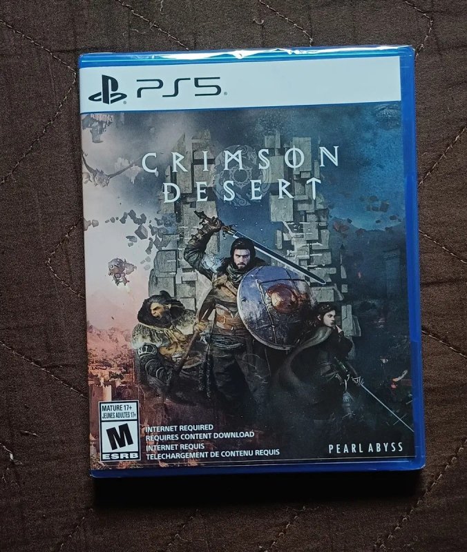 Crimson Desert Ps5 Mídia Física + Frete Grátis