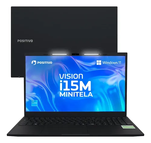 Notebook Positivo Vision i15M Intel Core i3 N300 8GB 256GB SSD