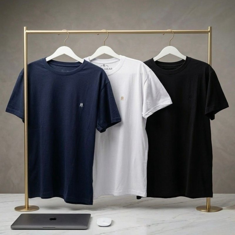 Kit com 3 Camisetas Polo Wear